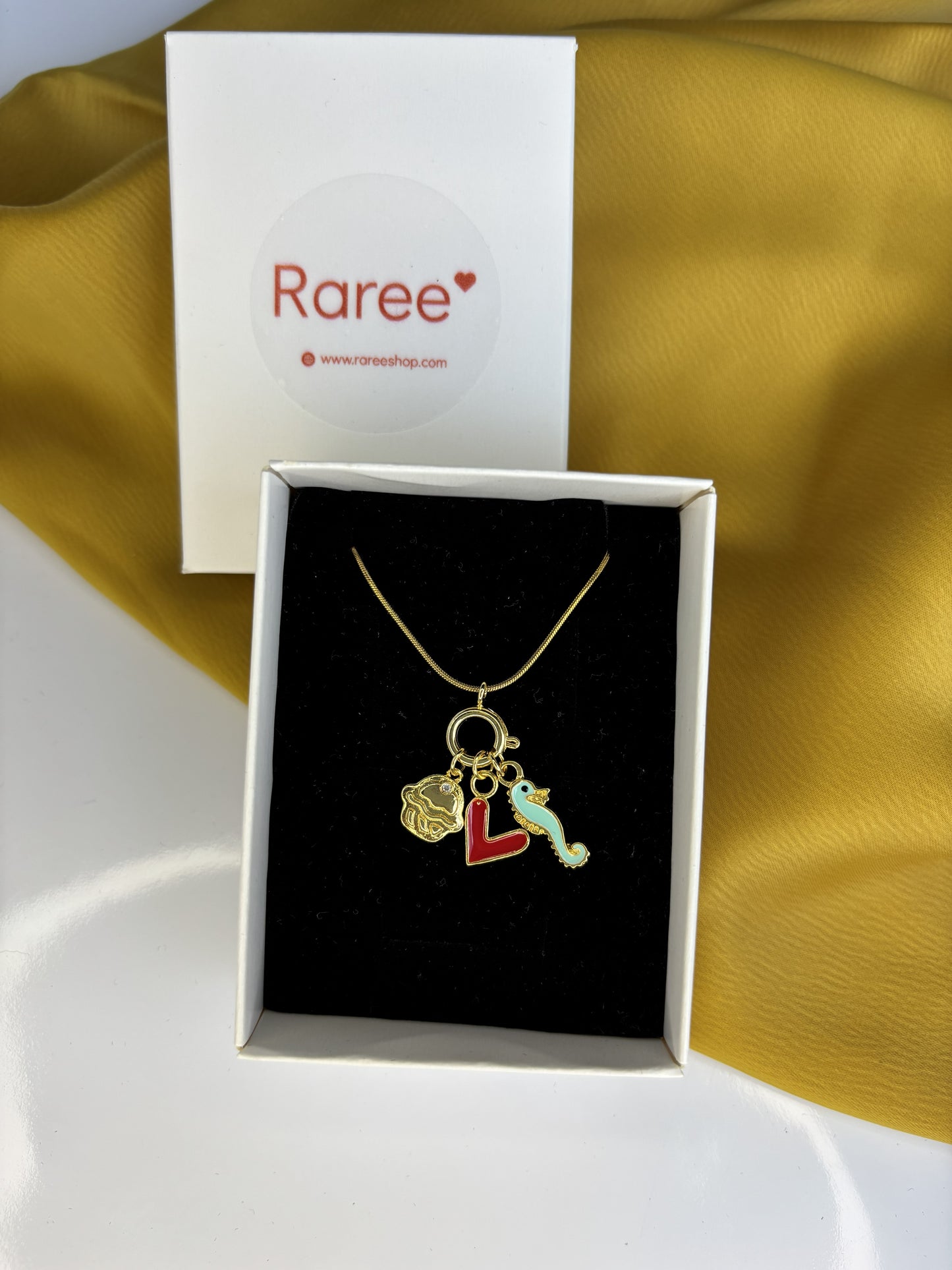 Karışık Charm Kolye