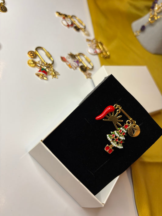 Yılbaşı Ağaç Ataç Charm